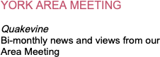 News from Friargate …